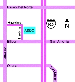map to ASDC