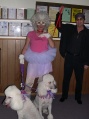 Eric, Poodle Woman and Poodles