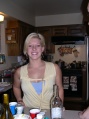 Tatiana in the kitchen