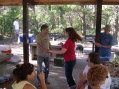 A birthday dance for Denyse with Alex